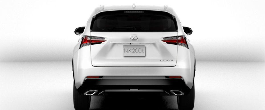 Full Rear View of Lexus NX