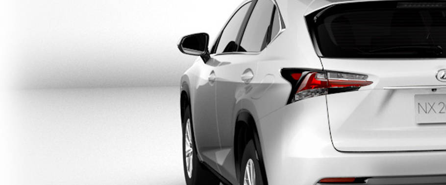 Lexus NX Drivers Side Mirror Rear Angle Lexus NX Drivers Side Mirror Rear Angle