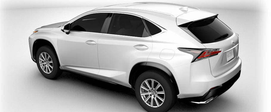 Rear Medium View of Lexus NX Rear Medium View of Lexus NX