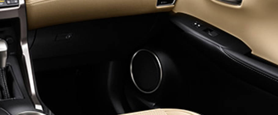 Speakers View of Lexus NX Speakers View of Lexus NX
