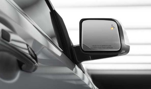 Lincoln MKX Drivers Side Mirror Rear Angle