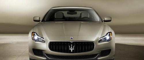 Full Front View of Quattroporte