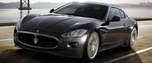 Maserati Granturismo Front Angle High View