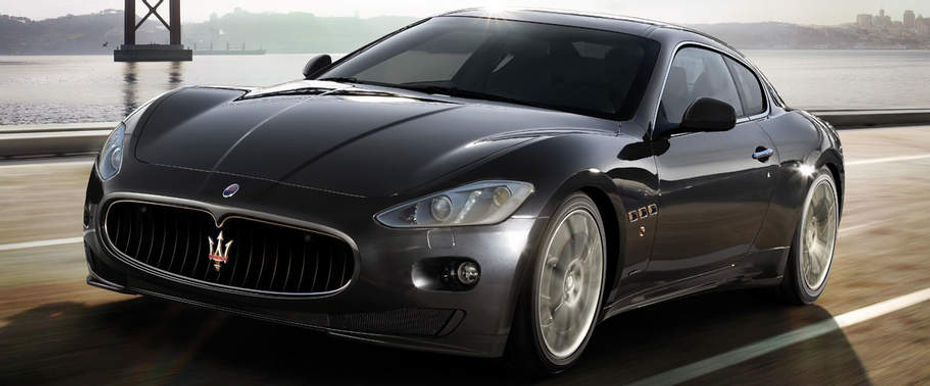 Maserati Granturismo Front Angle High View