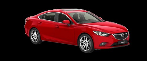 Mazda 6 Front Cross Side View