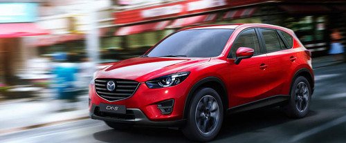 CX-5 Front angle low view