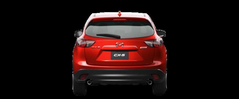 Full Rear View of Mazda CX-5