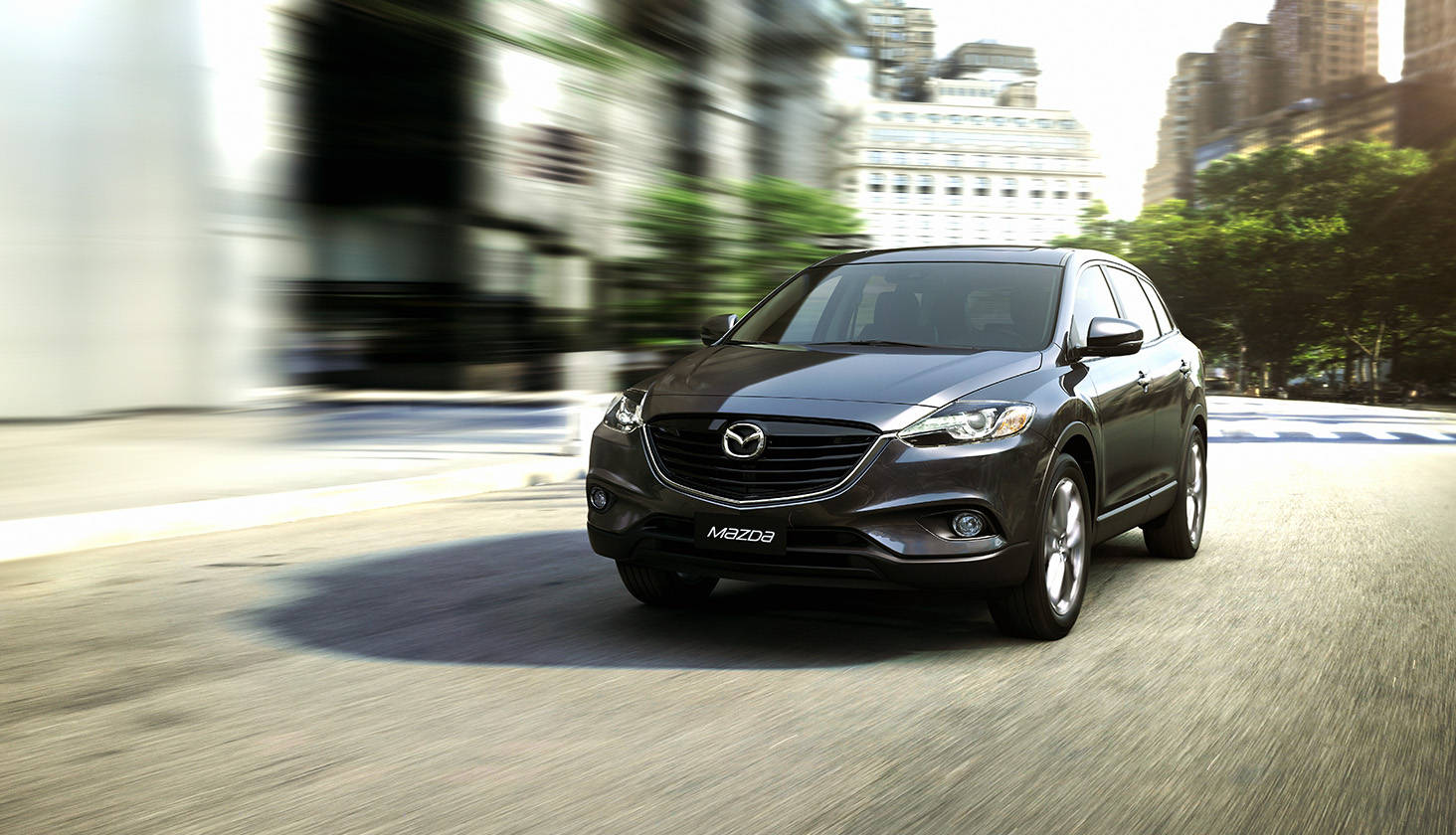 Mazda CX-9 Front Angle High View Mazda CX-9 Front Angle High View