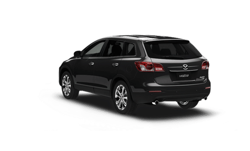 Rear Cross Side View of Mazda CX-9