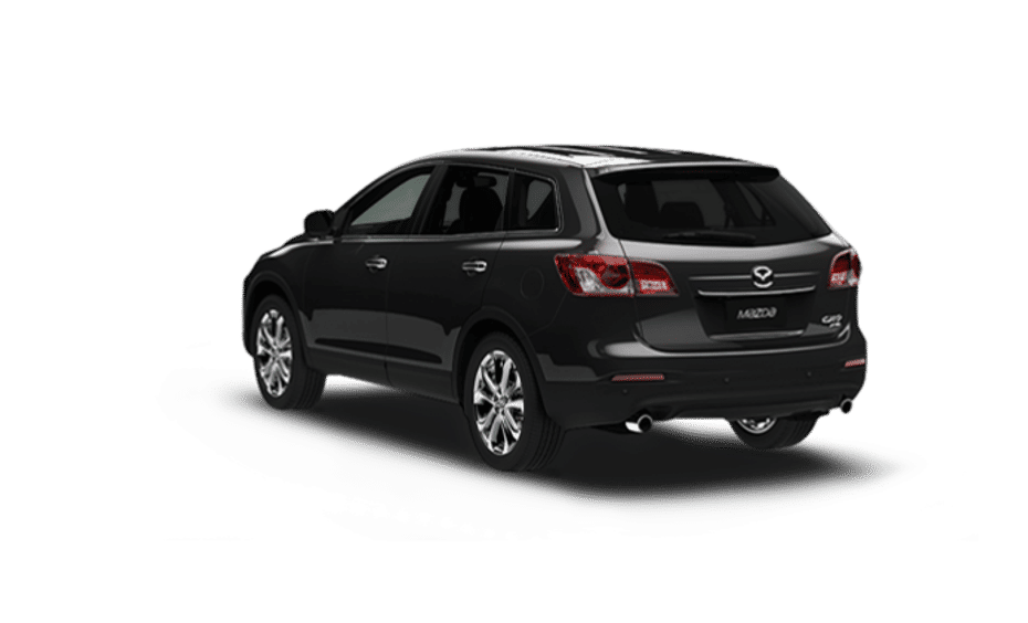 Rear Cross Side View of Mazda CX-9