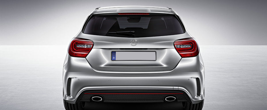 Full Rear View of Mercedes-Benz A Class