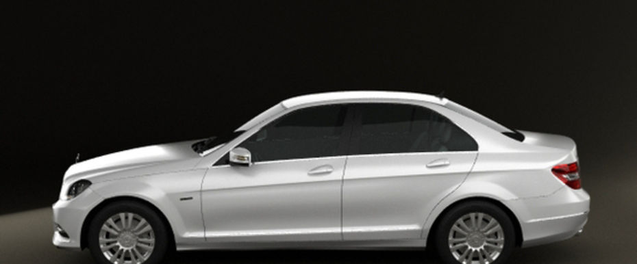 C Class Sedan Side view