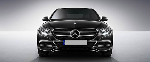 Full Front View of C Class Sedan