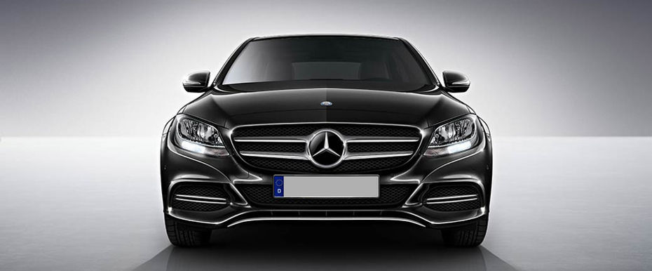 Full Front View of C Class Sedan