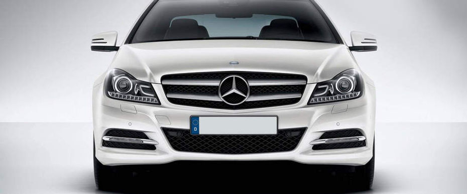 Full Front View of C Class Coupe