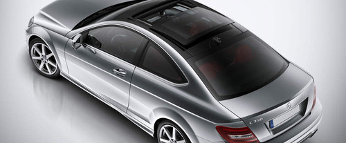 Mercedes-Benz C Class Coupe Sunroof Moonroof
