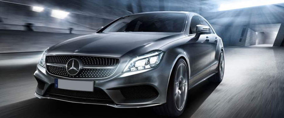 Mercedes-Benz CLS Class Front Angle High View