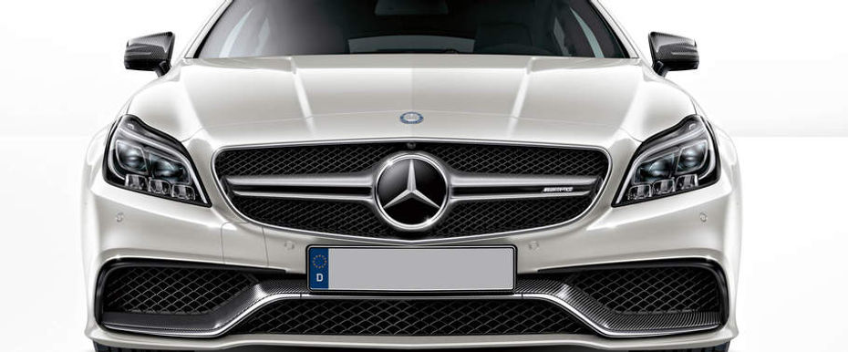 Full Front View of CLS Class