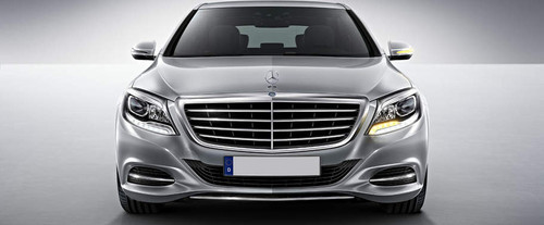 Full Front View of S Class Sedan