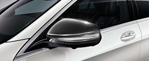 Mercedes-Benz S Class Sedan Drivers Side Mirror Front Angle