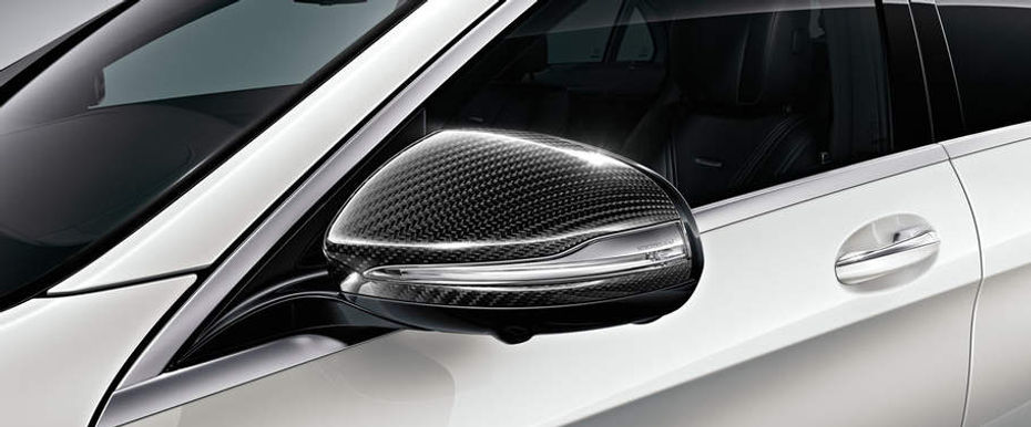 Mercedes-Benz S Class Sedan Drivers Side Mirror Front Angle