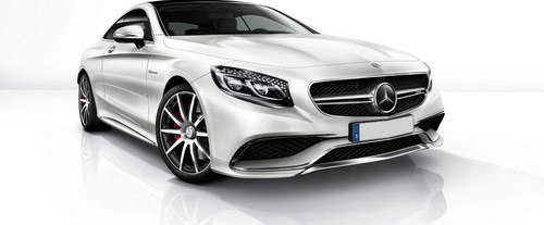 Mercedes-Benz S Class Coupe Front Cross Side View