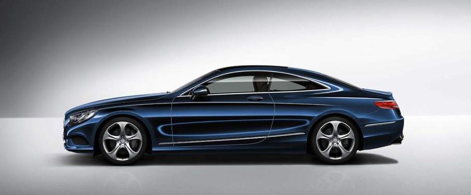S Class Coupe Side view