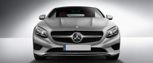 Full Front View of S Class Coupe