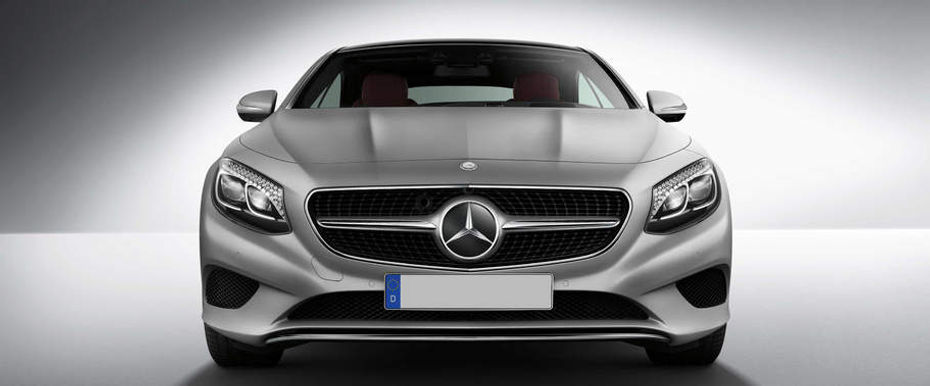 Full Front View of S Class Coupe