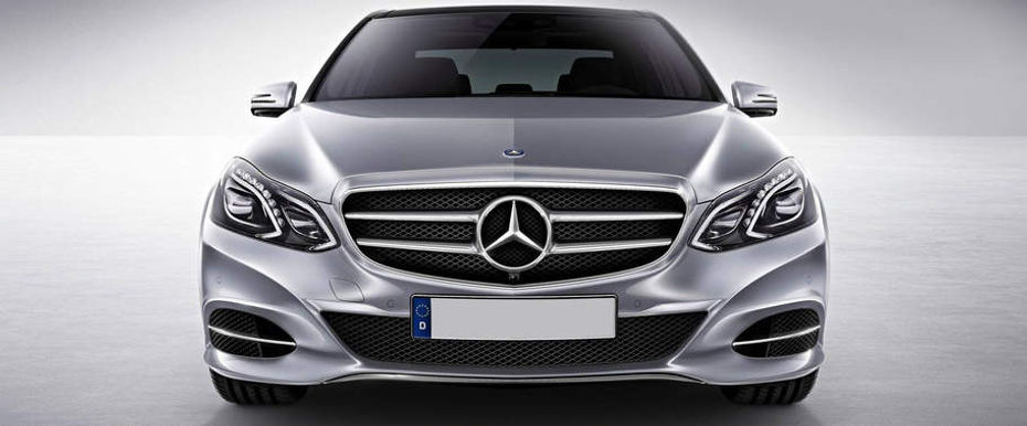 Full Front View of E Class Sedan