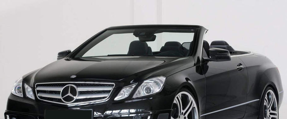Mercedes-Benz E Class Cabriolet Front Angle High View