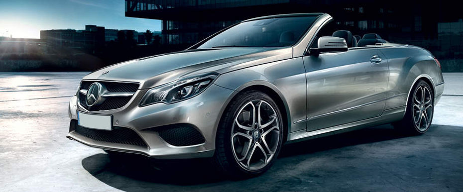 Mercedes-Benz E Class Cabriolet Front Side View