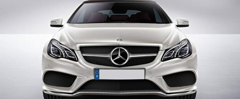 Full Front View of E Class Cabriolet