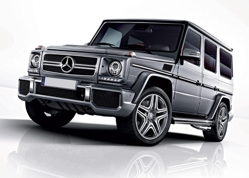 Mercedes-Benz G Class Front Angle High View