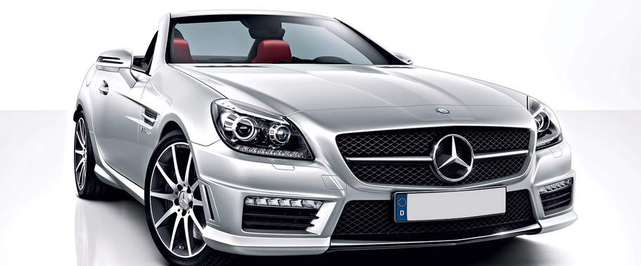 Mercedes-Benz SLK Class Front Medium View Mercedes-Benz SLK Class Front Medium View