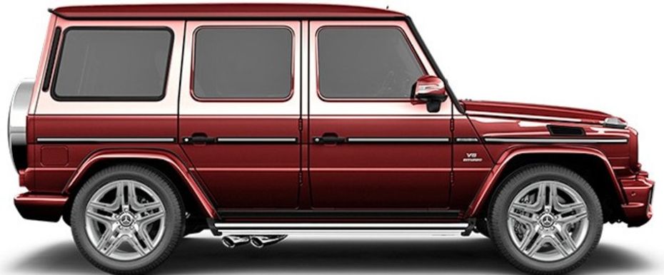 Mercedes-Benz G Class Drivers Sideview