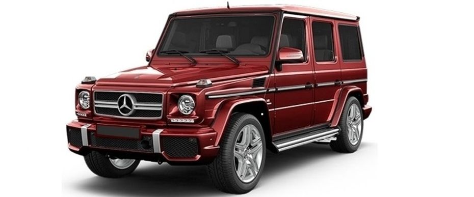 G Class Front angle low view