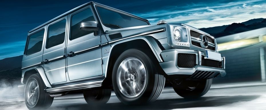Mercedes-Benz G Class Front Cross Side View