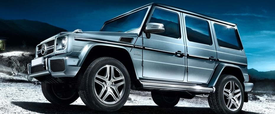 Mercedes-Benz G Class Front Side View