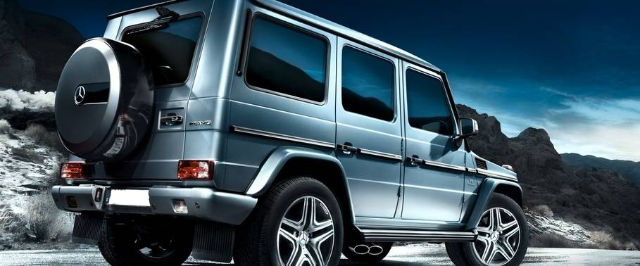 G Class Rear angle view G Class Rear angle view