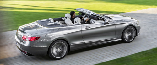 S Class Rear angle view