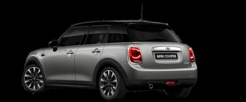 Rear Cross Side View of MINI 5 Door