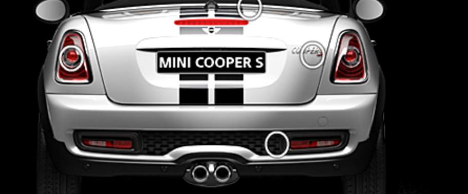 Full Rear View of MINI Roadster Full Rear View of MINI Roadster