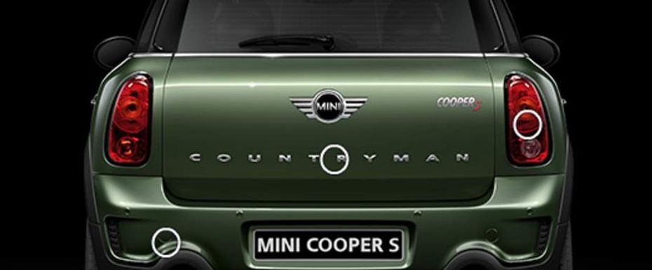 Full Rear View of MINI Countryman