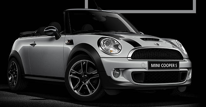MINI Cooper Front Cross Side View MINI Cooper Front Cross Side View