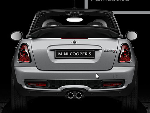 Full Rear View of MINI Cooper