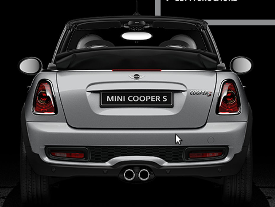Full Rear View of MINI Cooper