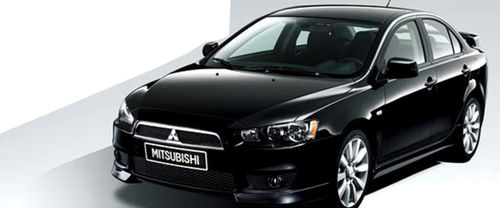 Mitsubishi Lancer EX Front Angle High View