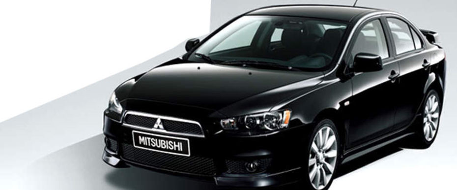 Mitsubishi Lancer EX Front Angle High View