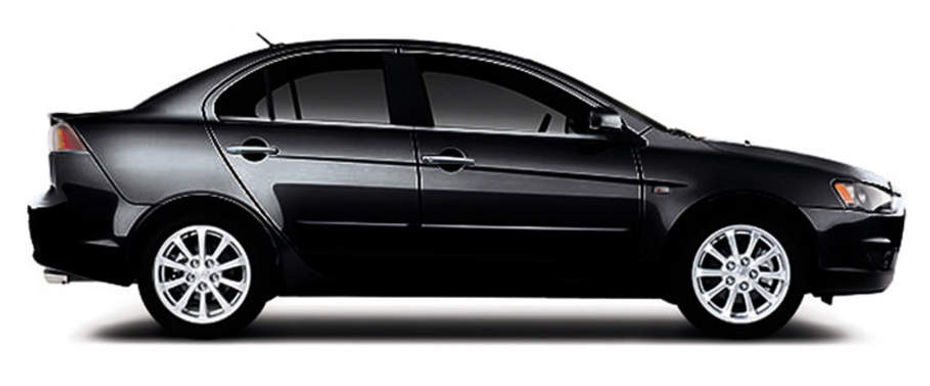 Mitsubishi Lancer EX Drivers Sideview